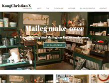 Tablet Screenshot of kongchristian.dk